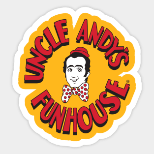 Uncle Andy's Funhouse Sticker